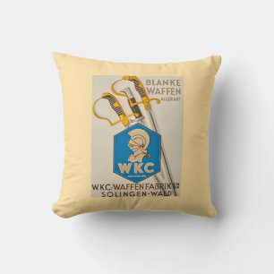 Vintage WKC Solingen Cushion