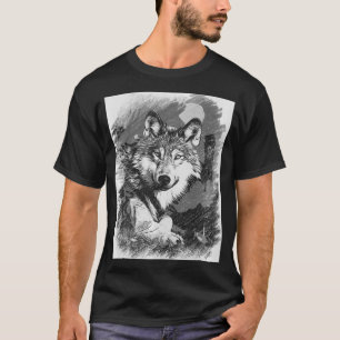 Vintage Wolf  T-Shirt