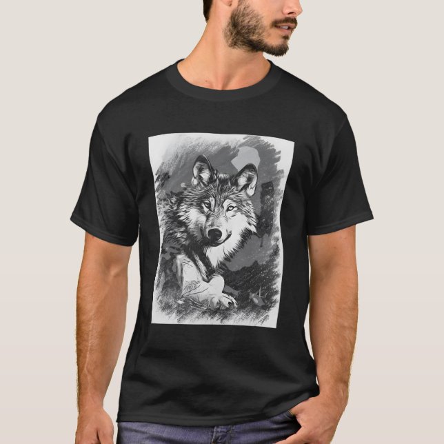 Vintage Wolf T-Shirt (Front)