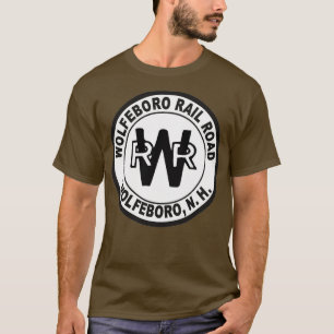Vintage Wolfebora Rail Road Wolfeboro New Hampshir T-Shirt