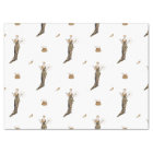 Vintage Woman in Gold Dress + Bags & Shoes 