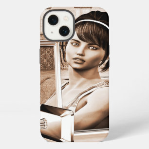 Vintage Woman iPhone 13 Case