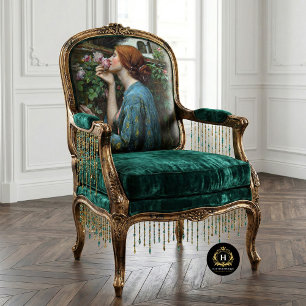 Vintage Woman Waterhouse Decoupage Tissue Paper