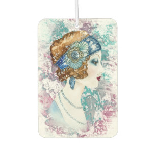 Vintage Women Car Air Freshener