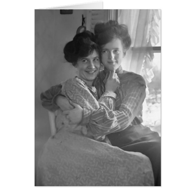 Vintage Women in Love (Embrace) (Front)