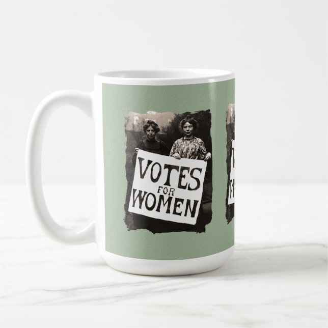 Vintage Women Vote Mug (Left)