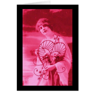 Vintage Women with Heart