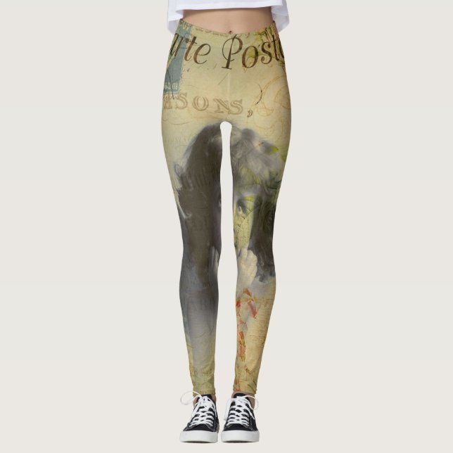Vintage Women's Leggings (Front)