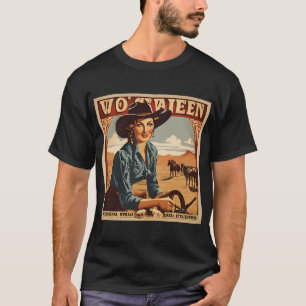 "Vintage Women's Poster T-Shirt