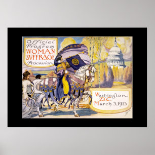 Vintage Women's Suffrage Poster