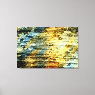 Vintage Wood Art Canvas Print