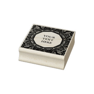 Vintage Wood Frame 3 + your ideas Rubber Stamp