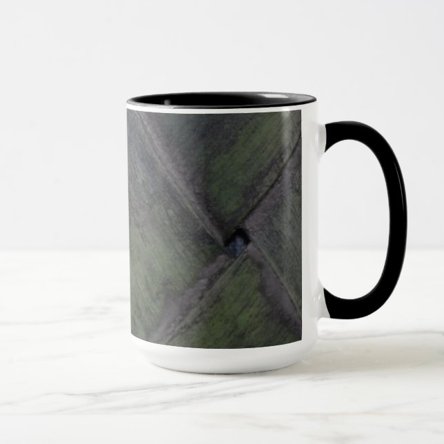 Vintage Wood Mug (Right)