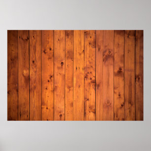 Vintage wood texture wooden wall poster