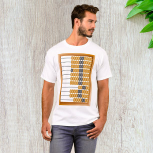 Vintage Wooden Abacus Classic Counting Tool T-Shirt