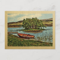 Vintage Wooden Rowboat Vintage Travel