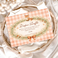 Vintage Woodland Fox Diapper Raffle