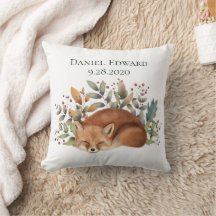 Vintage Woodland Fox Home Sweet Home