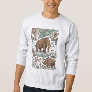 Vintage Woolly Mammoth Ice Age Sweatshirt