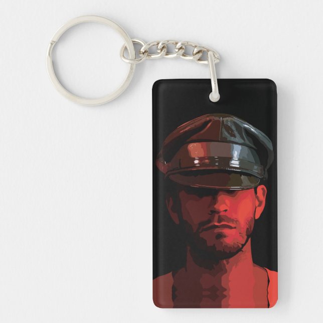 Vintage Worker: Chivalry and Elegance Key Ring (Front)