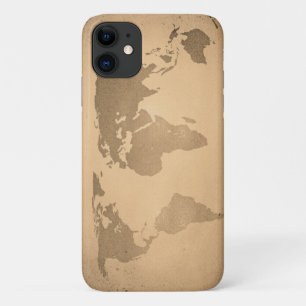 Vintage world map Case-Mate iPhone case