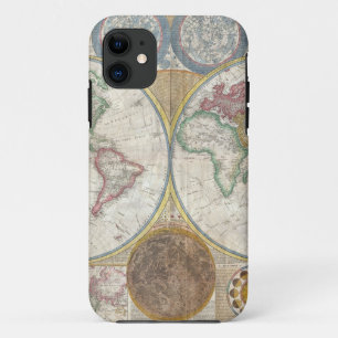 Vintage World Map Case-Mate iPhone Case