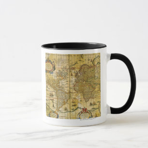 Vintage World Map Mug