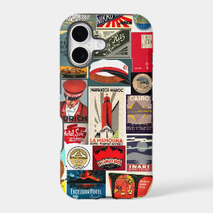 Vintage World Traveller Luggage Tags for Iphone5