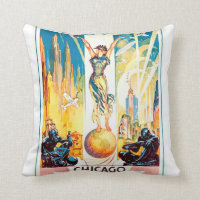 Vintage Worlds Fair Chicago Poster 1933