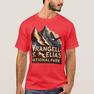 Vintage Wrangell St Elias National Park Eagle TShi T-Shirt