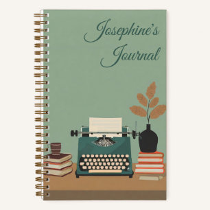 "Vintage Writer" Personalised Journal