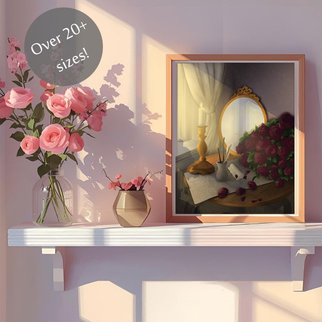 Vintage Writing Desk Poster  (Creator Uploaded)