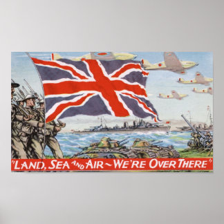 Vintage WW2 Propaganda Poster