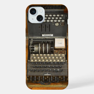Vintage WWII German Enigma iPhone 15 Plus Case