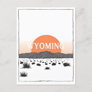 Vintage Wyoming Postcard