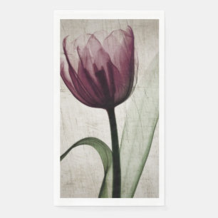 Vintage X-Ray Tulip Napkin