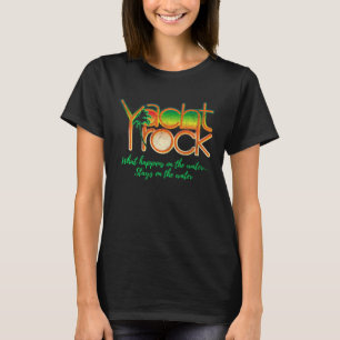 Vintage Yacht Rock Party Boat Beachwear T-Shirt