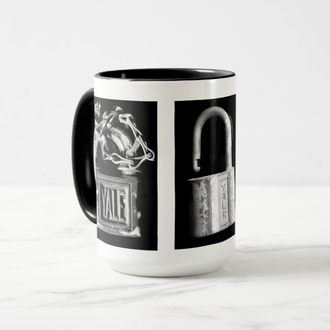 Vintage Yale Locks Mug (Front Left)