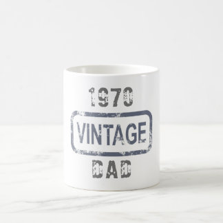 Vintage Year Dad Customisable Text Coffee Mug