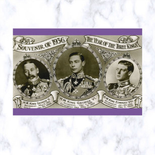 Vintage Year of the Three Kings 1936 Postcard