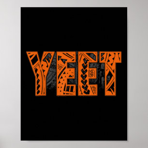 Vintage Yeet Smmer Apparel Saying For All Men Wome Poster