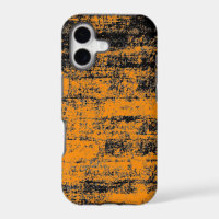 Vintage Yellow and Black Brick Wall