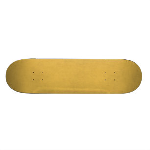 Vintage Yellow Gold Paper Parchment Background Skateboard