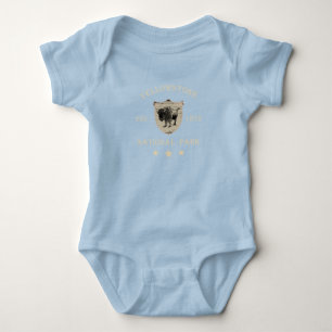 Vintage Yellowstone National Park Baby Bodysuit