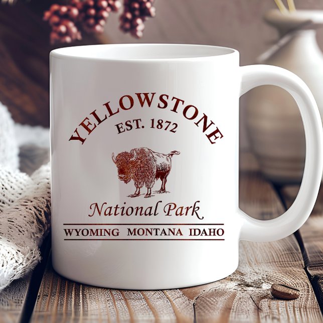 Vintage Yellowstone National Park Mug (Creator Uploaded)