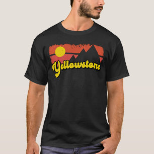 Vintage Yellowstone National Park Retro 80's US Pa T-Shirt