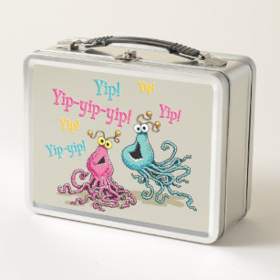 Vintage Yip-Yips Metal Lunch Box