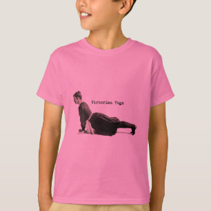 Vintage Yoga Woman Up Dog Antique T-Shirt