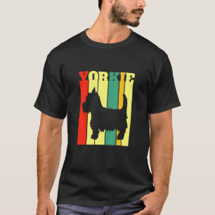 Vintage Yorkshire Terrier Dog T-Shirt