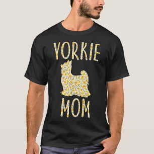 Vintage Yorkshire Terrier Mum Gift Dog Owner Yorki T-Shirt